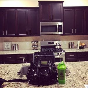 It Works Black Sequin Backpack 🖤💚